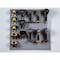 Triton Products 46 pc LocHook Assortment W/ (2) 24" W x 24" H Gray 18-Gauge Steel Square Hole Pegboards LB1-GKit - alternate 6